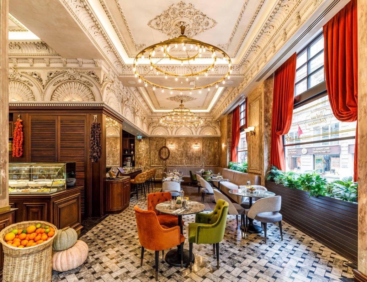 Cronton Design Hotel Isztambul Kültér fotó The interior of the restaurant